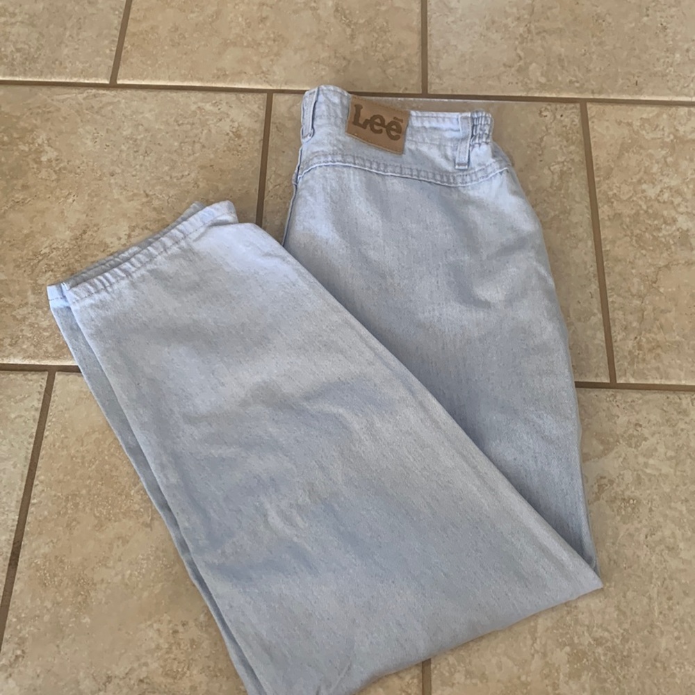 Vintage Lee’s Whitewash jeans